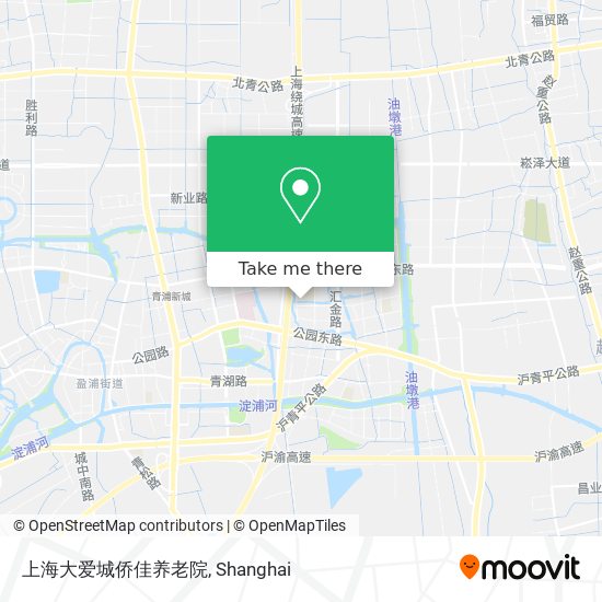 上海大爱城侨佳养老院 map