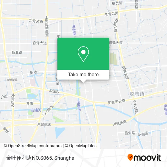 金叶便利店NO.S065 map
