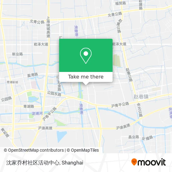沈家乔村社区活动中心 map