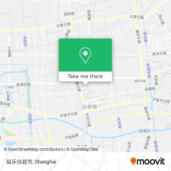 福乐佳超市 map