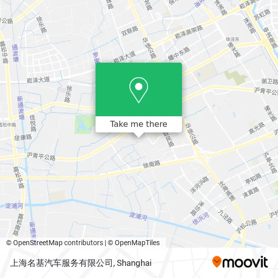 上海名基汽车服务有限公司 map