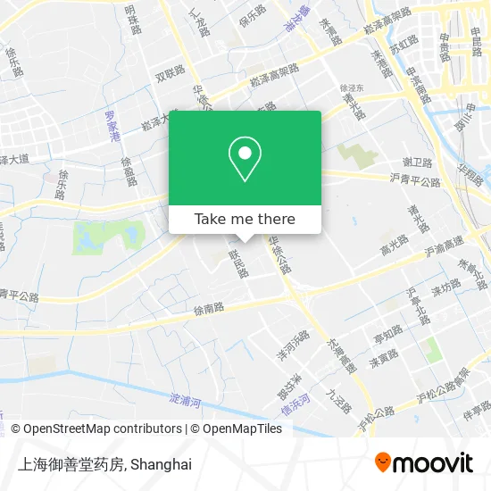 上海御善堂药房 map