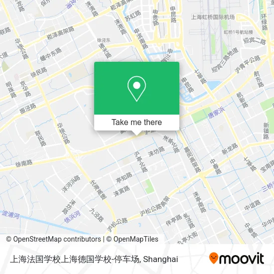 上海法国学校上海德国学校-停车场 map