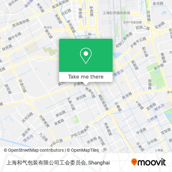 上海和气包装有限公司工会委员会 map