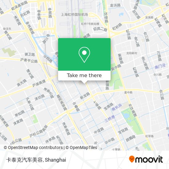 卡泰克汽车美容 map