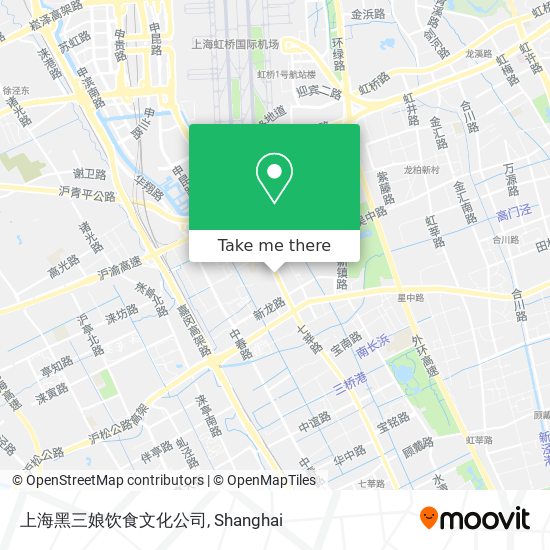 上海黑三娘饮食文化公司 map