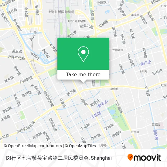 闵行区七宝镇吴宝路第二居民委员会 map
