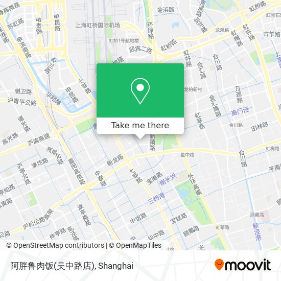 阿胖鲁肉饭(吴中路店) map