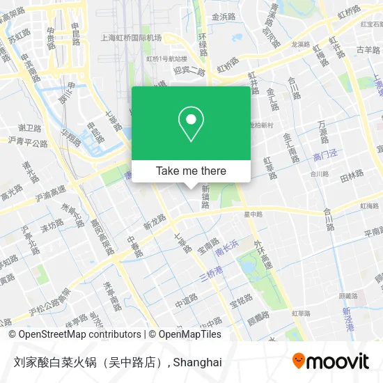 刘家酸白菜火锅（吴中路店） map