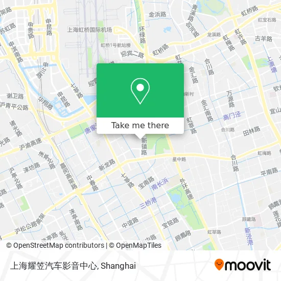 上海耀笠汽车影音中心 map