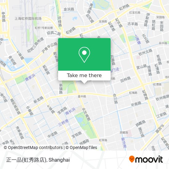 正一品(虹秀路店) map