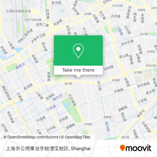 上海市公用事业学校漕宝校区 map