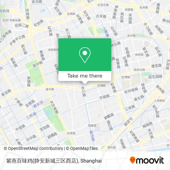 紫燕百味鸡(静安新城三区西店) map
