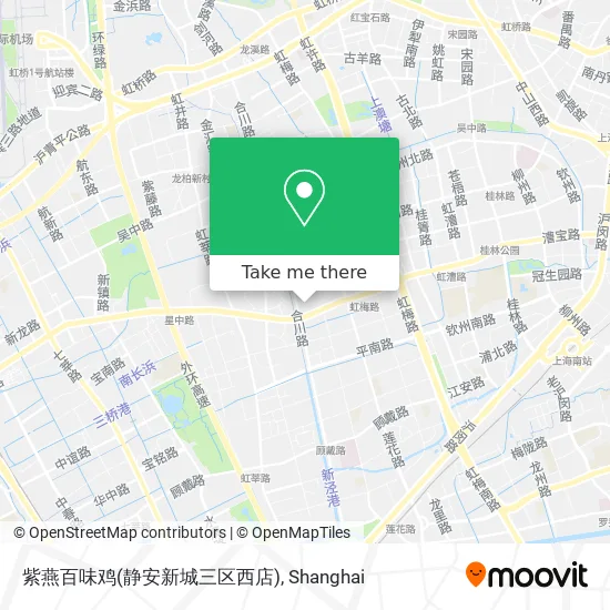 紫燕百味鸡(静安新城三区西店) map