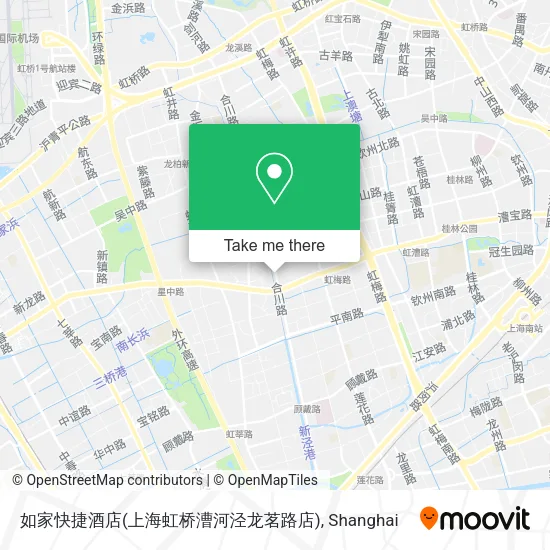 如家快捷酒店(上海虹桥漕河泾龙茗路店) map