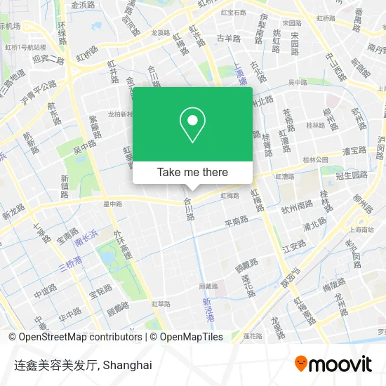 连鑫美容美发厅 map