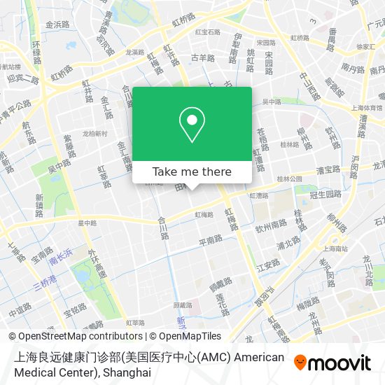 上海良远健康门诊部(美国医疗中心(AMC) American Medical Center) map