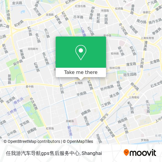 任我游汽车导航gps售后服务中心 map