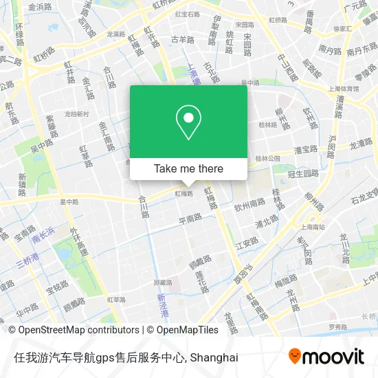 任我游汽车导航gps售后服务中心 map