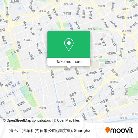 上海巴士汽车租赁有限公司(调度室) map