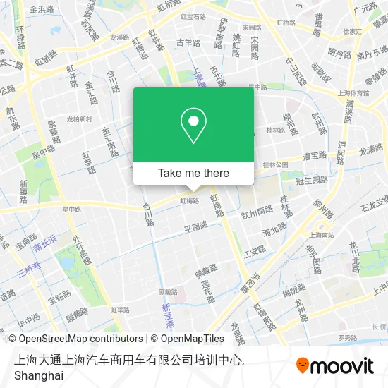 上海大通上海汽车商用车有限公司培训中心 map