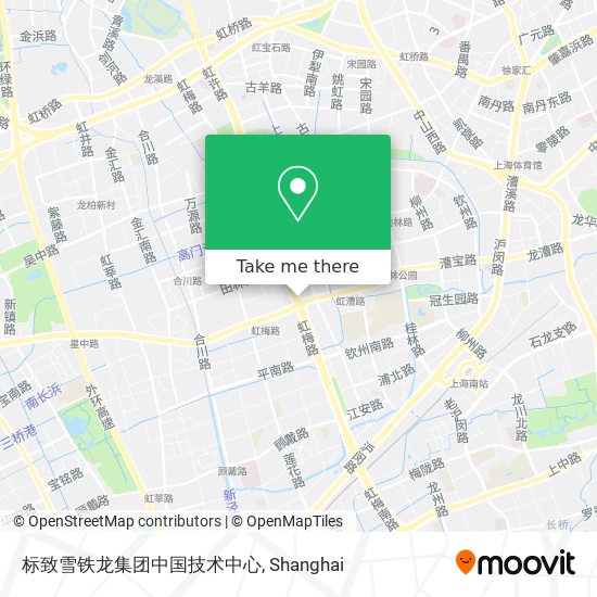 标致雪铁龙集团中国技术中心 map