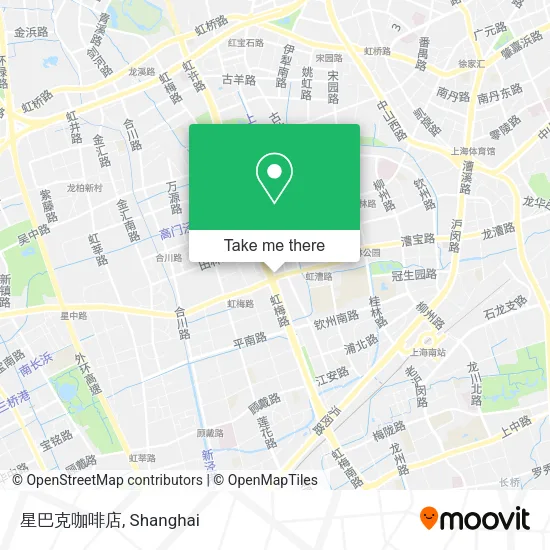 星巴克咖啡店 map