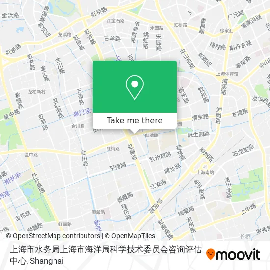 上海市水务局上海市海洋局科学技术委员会咨询评估中心 map
