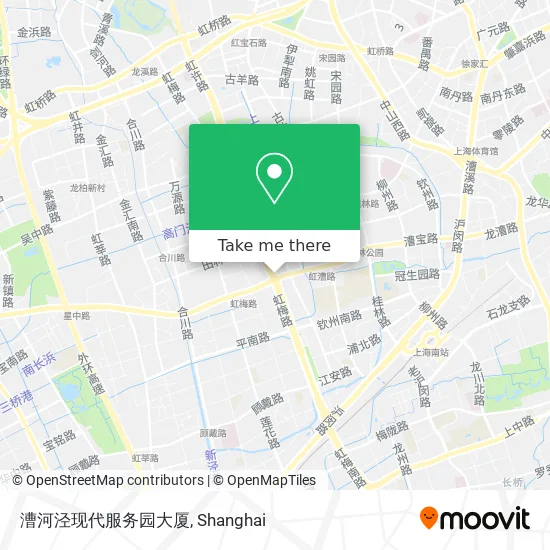 漕河泾现代服务园大厦 map