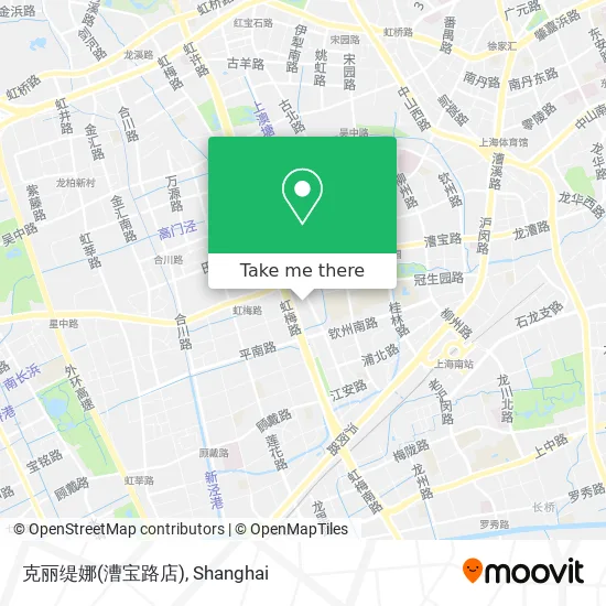 克丽缇娜(漕宝路店) map