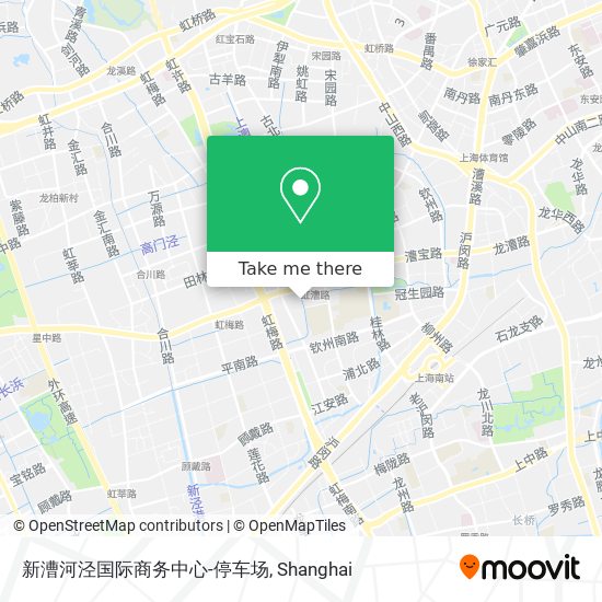 新漕河泾国际商务中心-停车场 map
