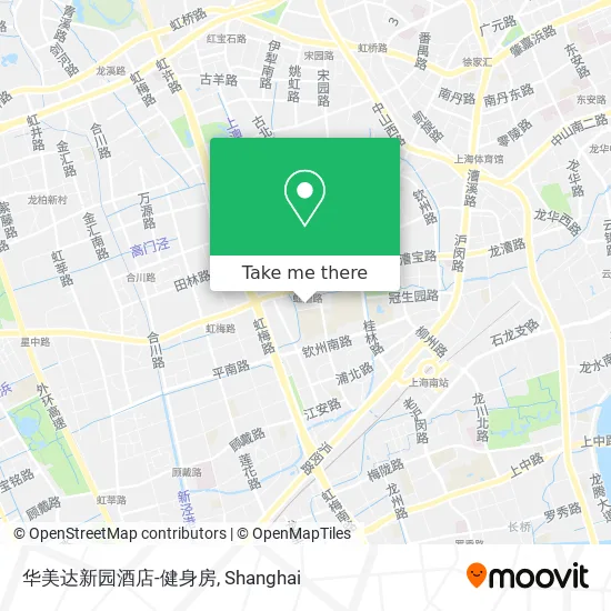 华美达新园酒店-健身房 map