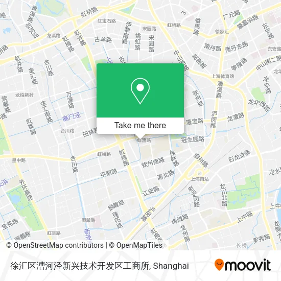 徐汇区漕河泾新兴技术开发区工商所 map