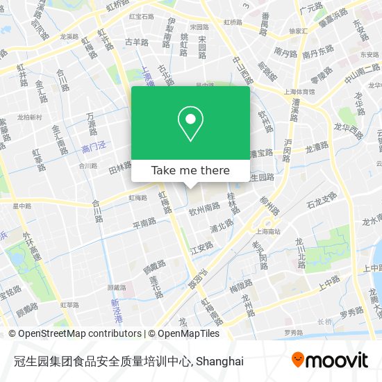 冠生园集团食品安全质量培训中心 map