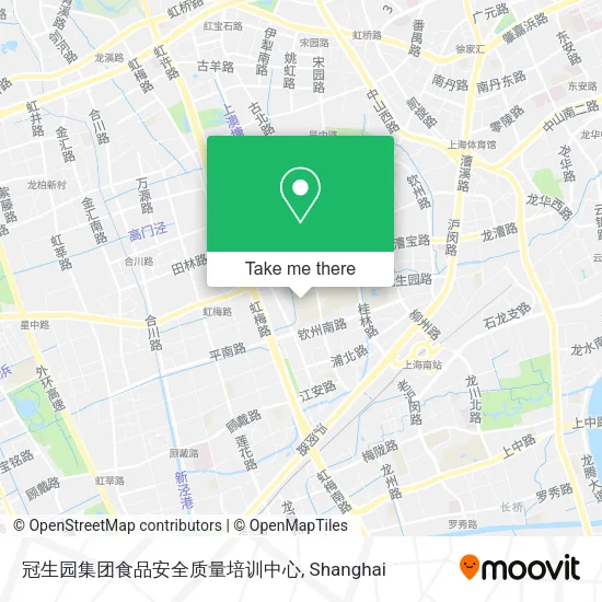冠生园集团食品安全质量培训中心 map
