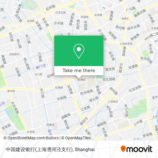 中国建设银行(上海漕河泾支行) map