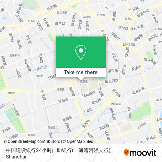 中国建设银行24小时自助银行(上海漕河泾支行) map