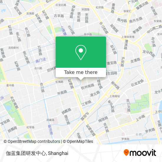 伽蓝集团研发中心 map