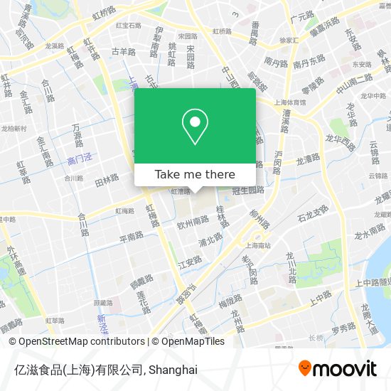 亿滋食品(上海)有限公司 map