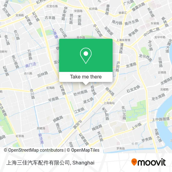 上海三佳汽车配件有限公司 map