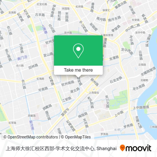 上海师大徐汇校区西部-学术文化交流中心 map