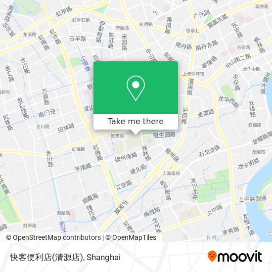快客便利店(清源店) map