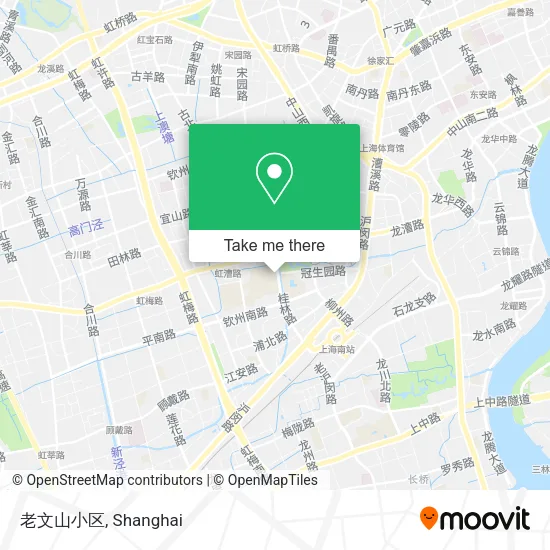 老文山小区 map