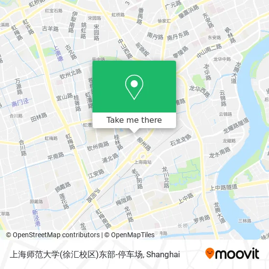 上海师范大学(徐汇校区)东部-停车场 map