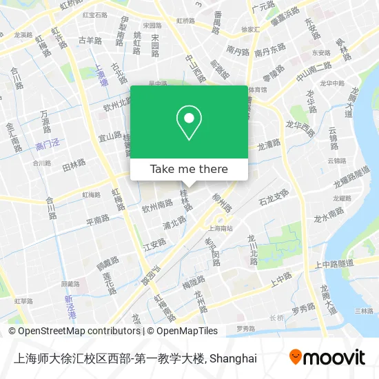 上海师大徐汇校区西部-第一教学大楼 map