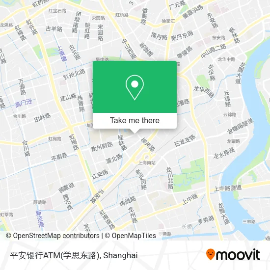 平安银行ATM(学思东路) map