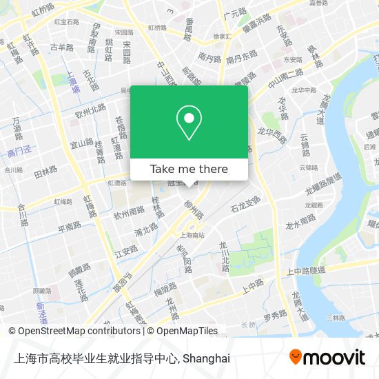 上海市高校毕业生就业指导中心 map
