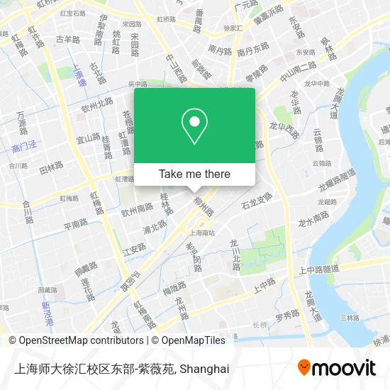 上海师大徐汇校区东部-紫薇苑 map