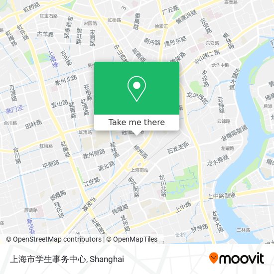 上海市学生事务中心 map