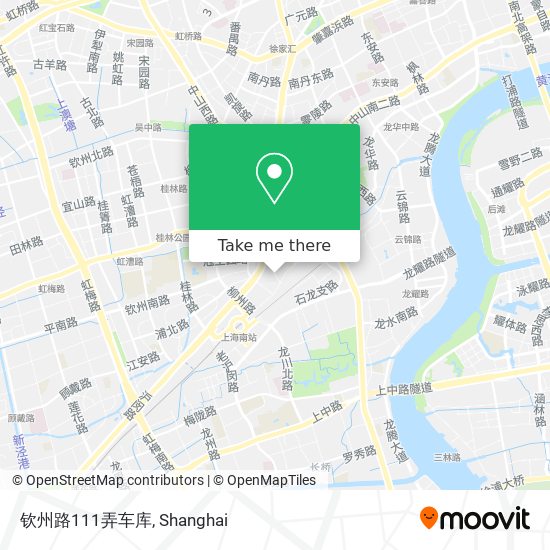 钦州路111弄车库 map
